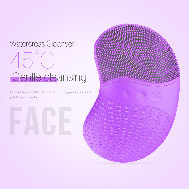 Face and Body Brush Spa Cleansing System electric Exfoliating Facial cleaner brush