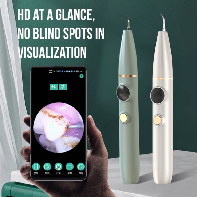 Electric Toothbrush visible ultrasonic tooth cleaner with camera