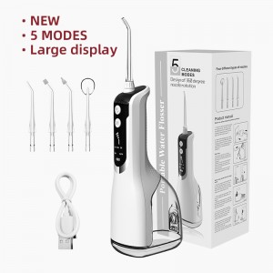 Handheld and Portable Electric Dental Punch with Home Oral Cleaning Water with Water Flossing